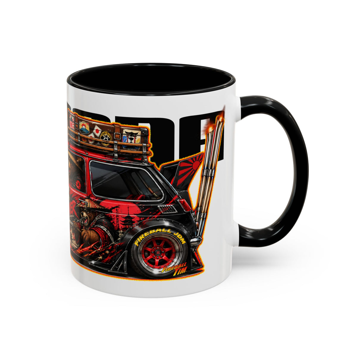 JDM 1967 HONDA 600 Collectible Fireball Art Coffee Mug - 2 Sizes