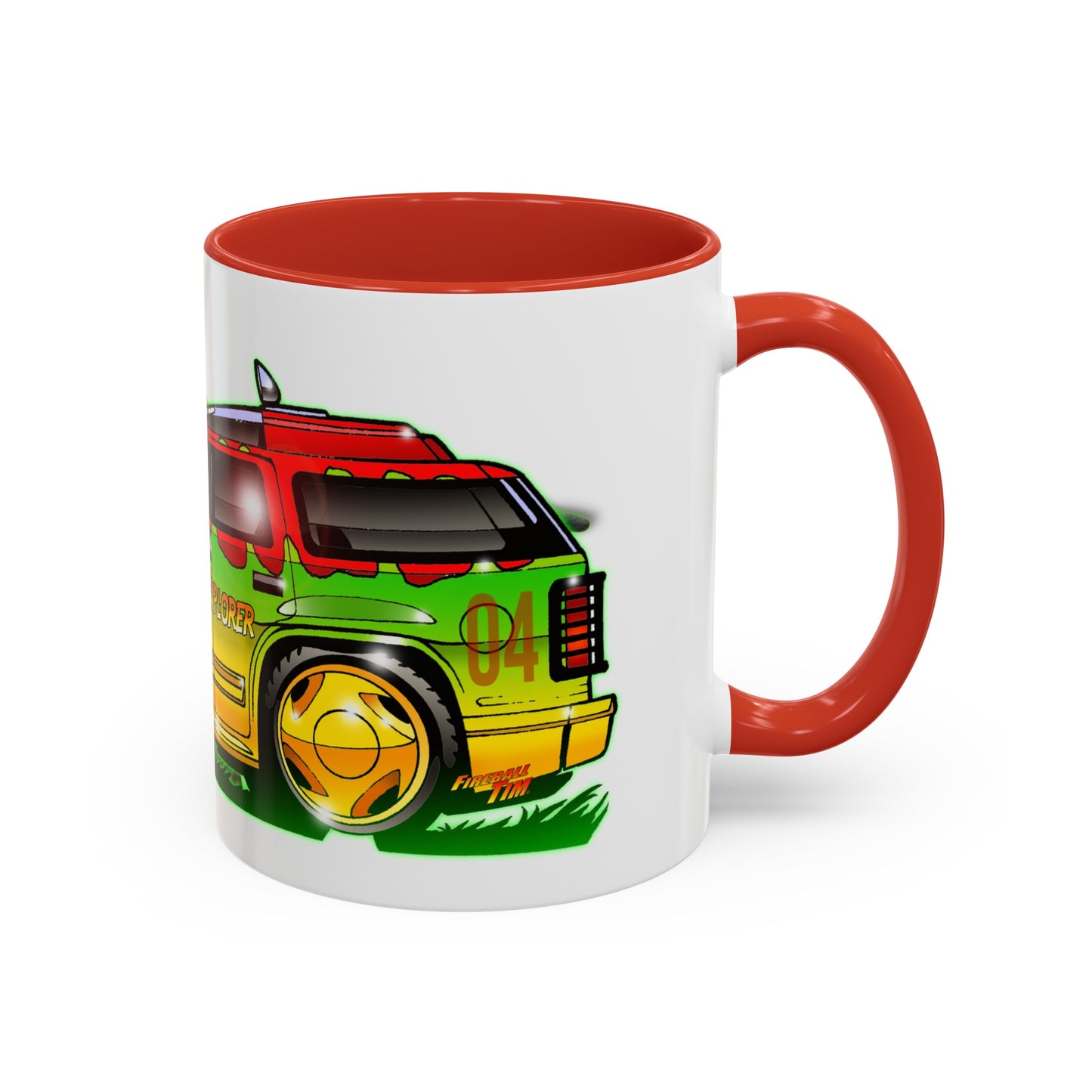 JURASSIC PARK Ford Explorer Concept Art Coffee Mug 11 and 15oz