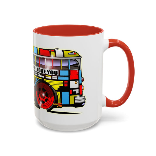 PARTRIDGE FAMILY BUS Concept Art Coffee Mug 2 Sizes 2 Colors-Mug-Fireball Tim Garage