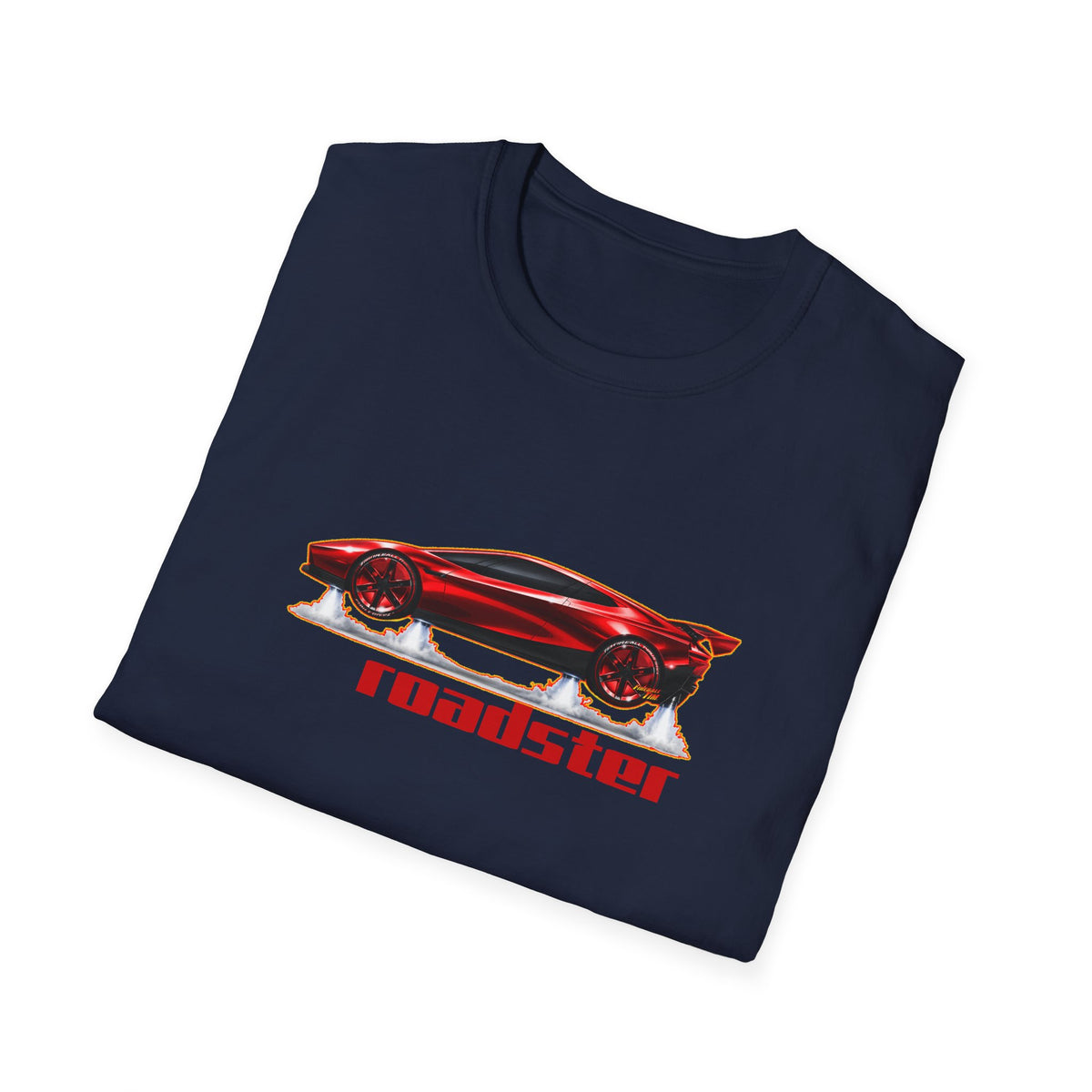 TESLA FLYING ROADSTER Collectible Fireball Art TeeShirt