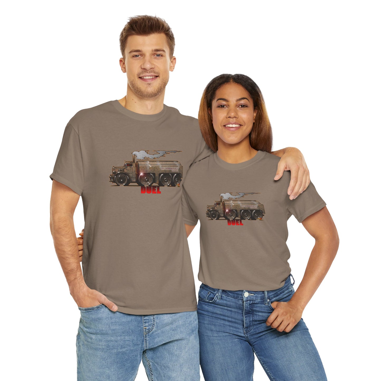 DUEL Movie Truck Concept Art Heavy Cotton Tee 13 Colors