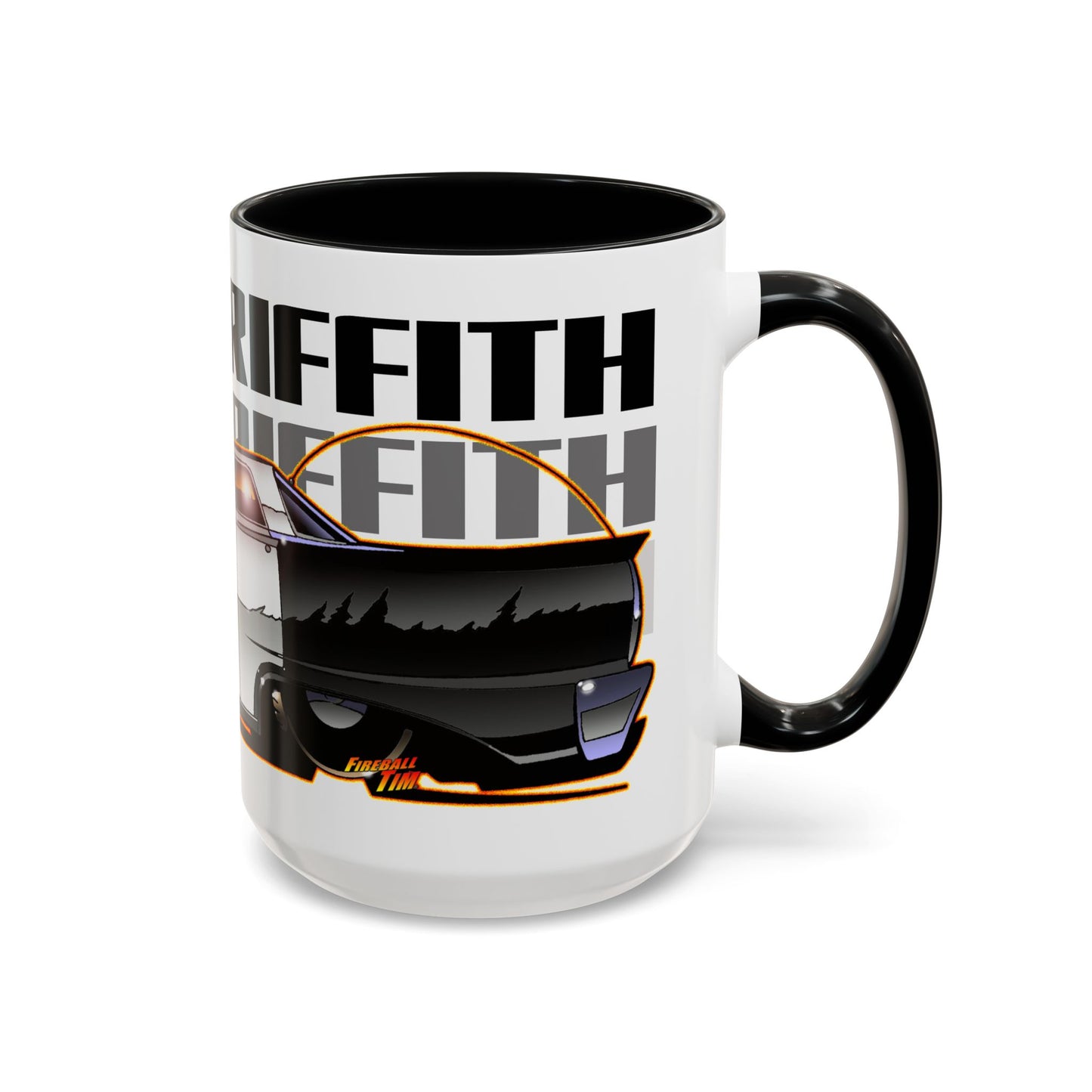 ANDY GRIFFITH SHOW 1963 Ford Galaxie Police Car Collectible Coffee Mug - 2 Sizes