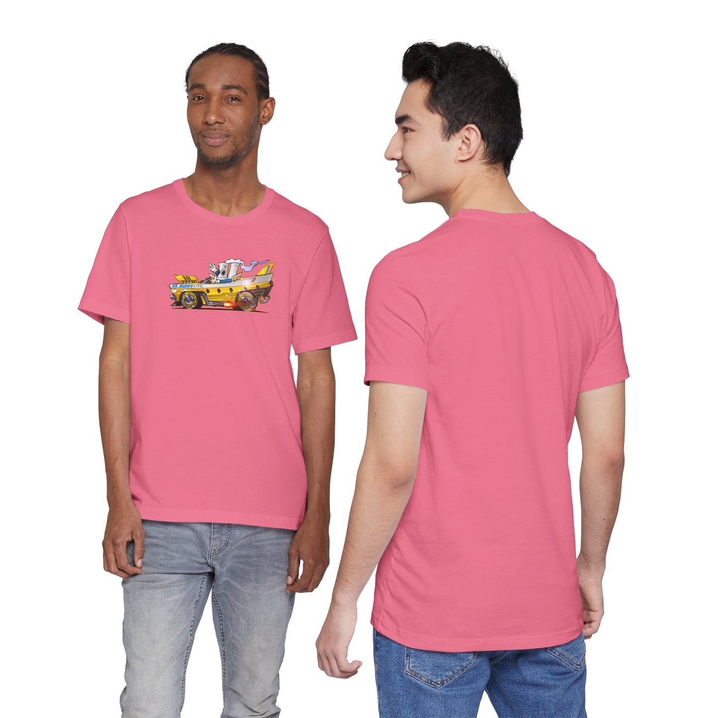 BUDDY CRUISE BUDDYMOBILE Custom Car Art Short Sleeve Tee in 17 Colors