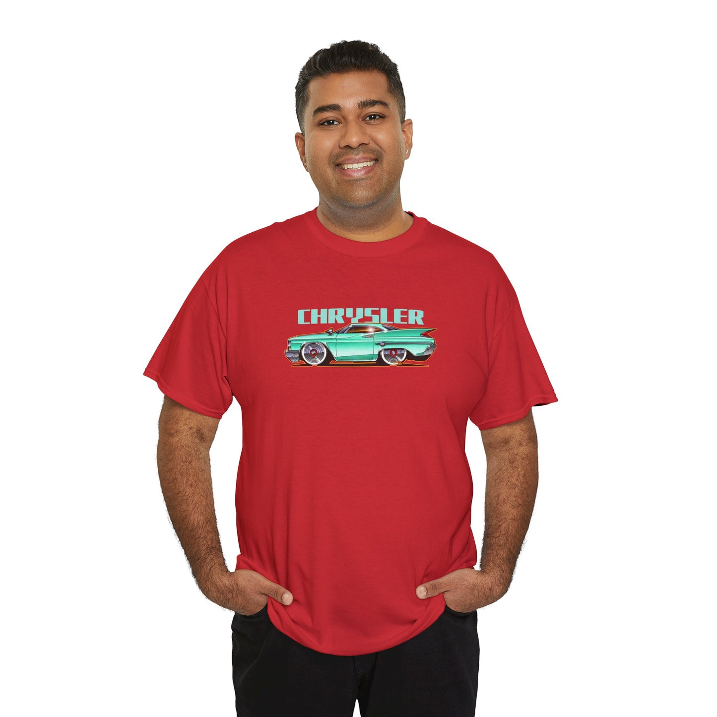 CHRYSLER 300F 1960 Fireball Classic Car Art Tee Shirt - Multiples