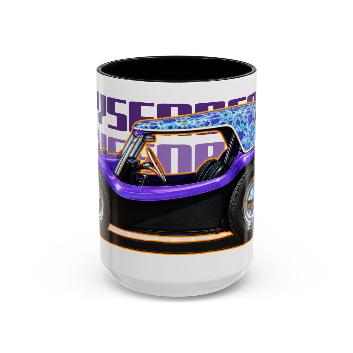 DUNE BUGGY BOYSENBERRY Collectible Fireball Art Coffee Mug - 2 Sizes