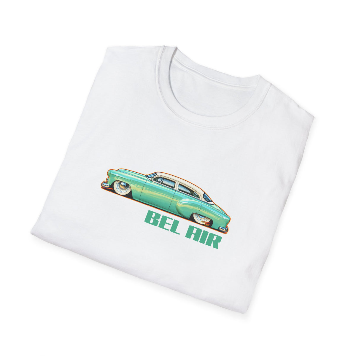 CHEVROLET BEL AIR 1953 Collectible Fireball Art Collectible Fireball Art TeeShirt