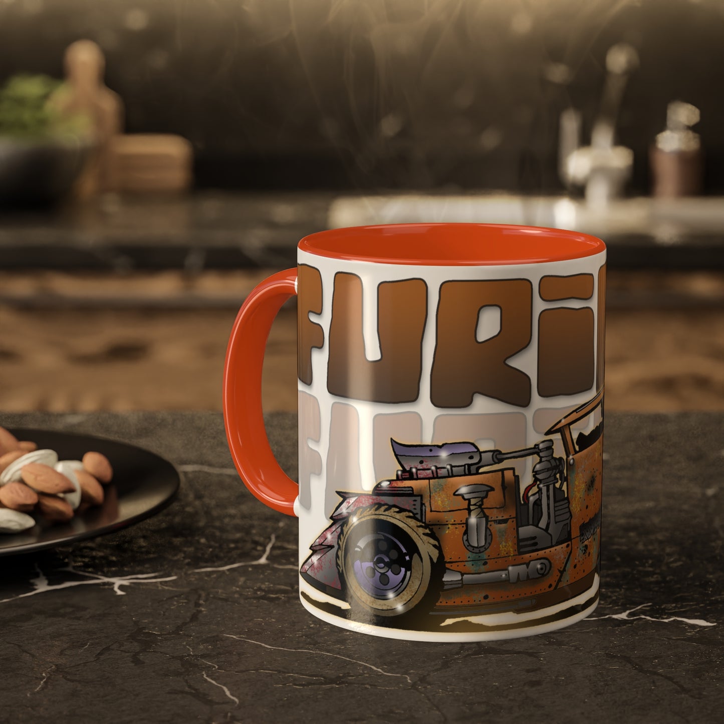 FURIOSA Mad Max Movie Car Hot Rod Coffee Mug 11oz