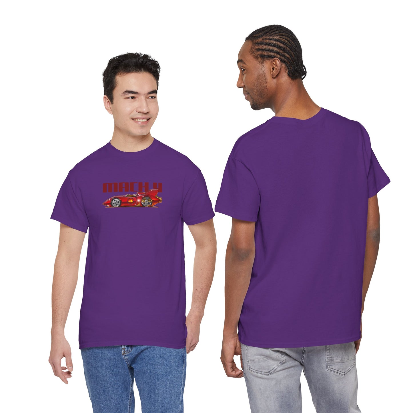SPEED RACER MACH 4 Fireball Art Cotton Tee Shirt - Colors