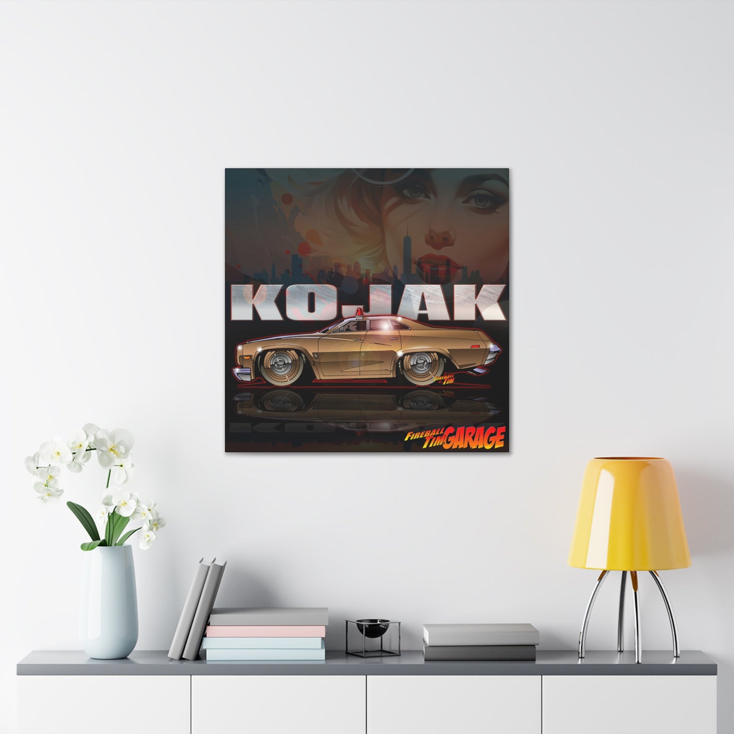 KOJAK Buick Century Concept Art Canvas MASTERPRINT 3 Sizes