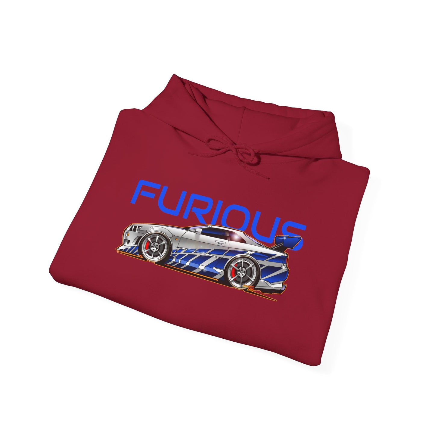 FAST AND FURIOUS NISSAN SKYLINE GTR Hooded Sweatshirt Multi Colors