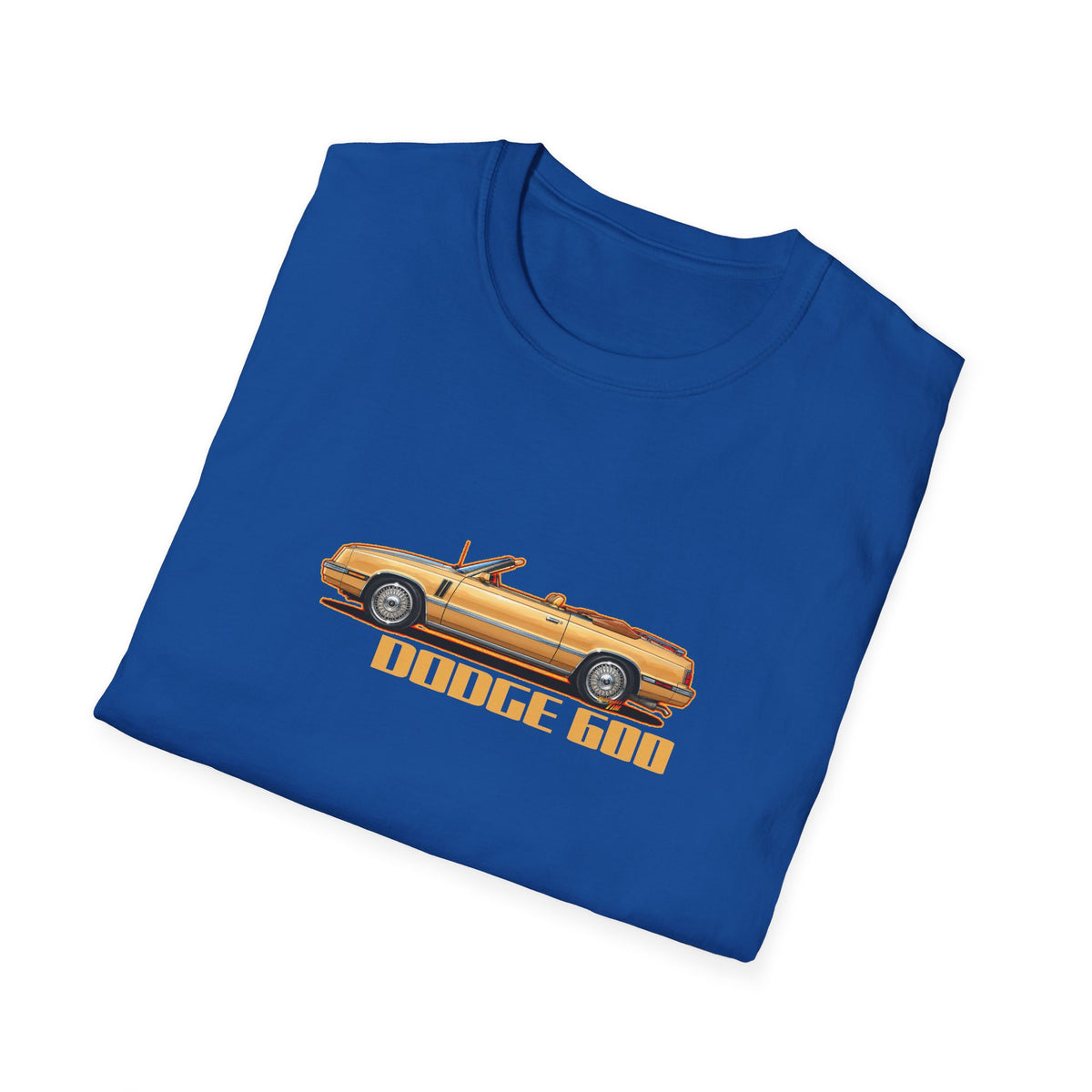 DODGE 600 CONVERTIBLE 1985 Collectible Fireball Art TeeShirt