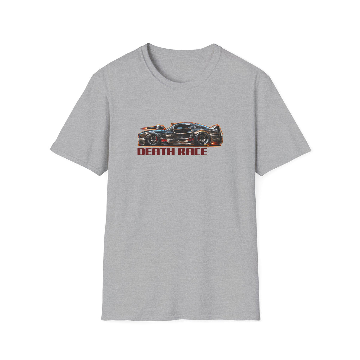 DEATH RACE MUSTANG Collectible Fireball Art TeeShirt