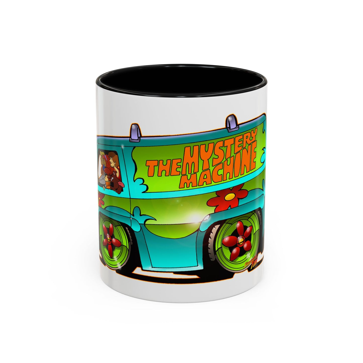 SCOOBY DOO MYSTERY MACHINE VAN Concept Art Coffee Mug 2 Sizes