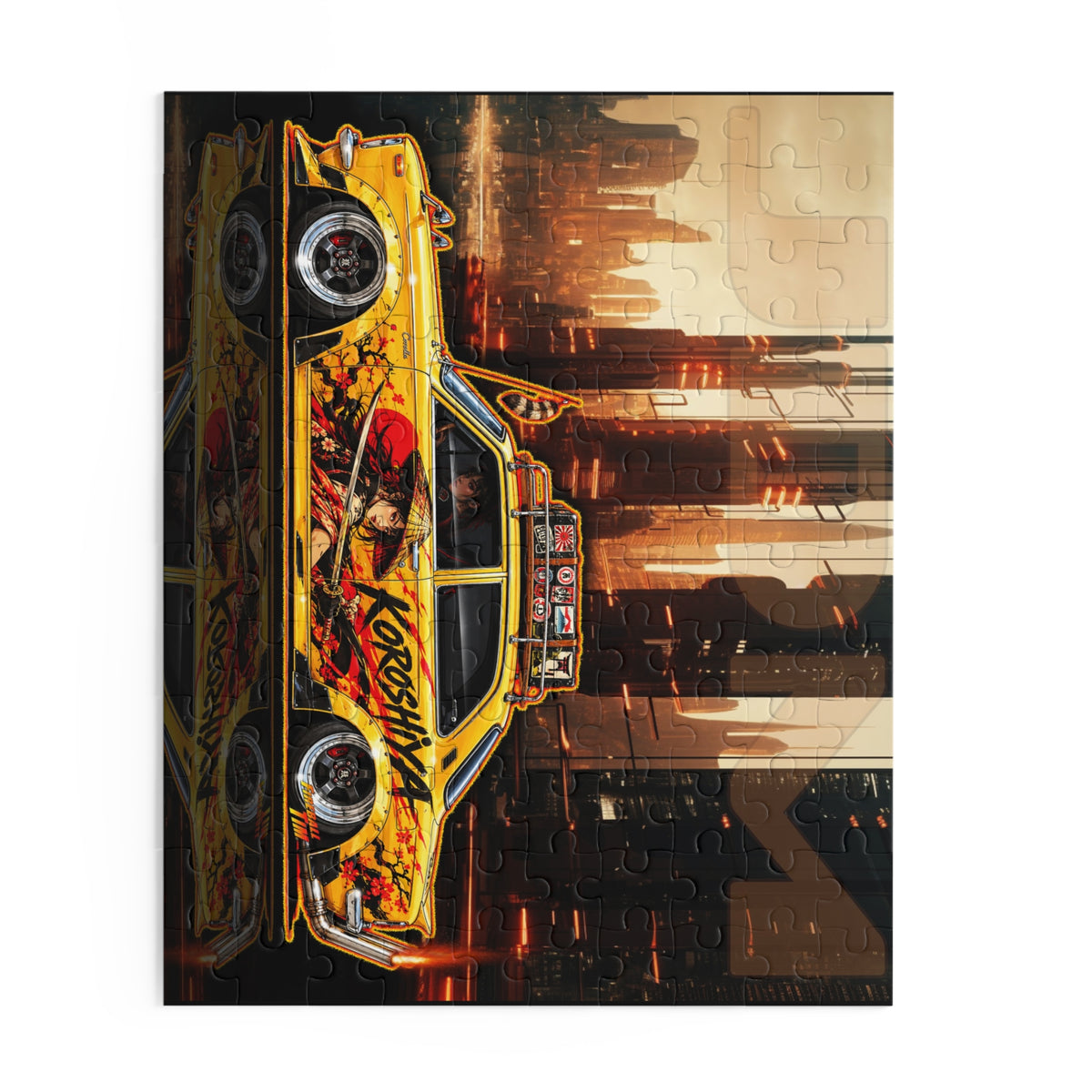 JDM 1966 TOYOTA COROLLA Jigsaw Puzzle — Retro Japanese Cars (120/252/500‑Piece)
