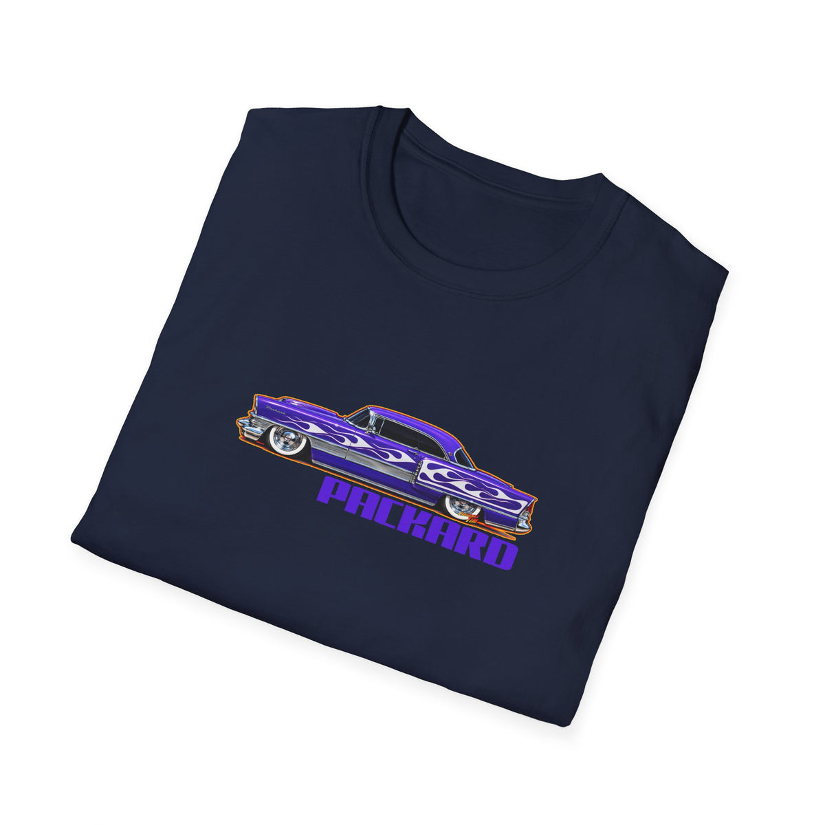 PACKARD 1955 Kustom Four Hundred Collectible Fireball Art TeeShirt