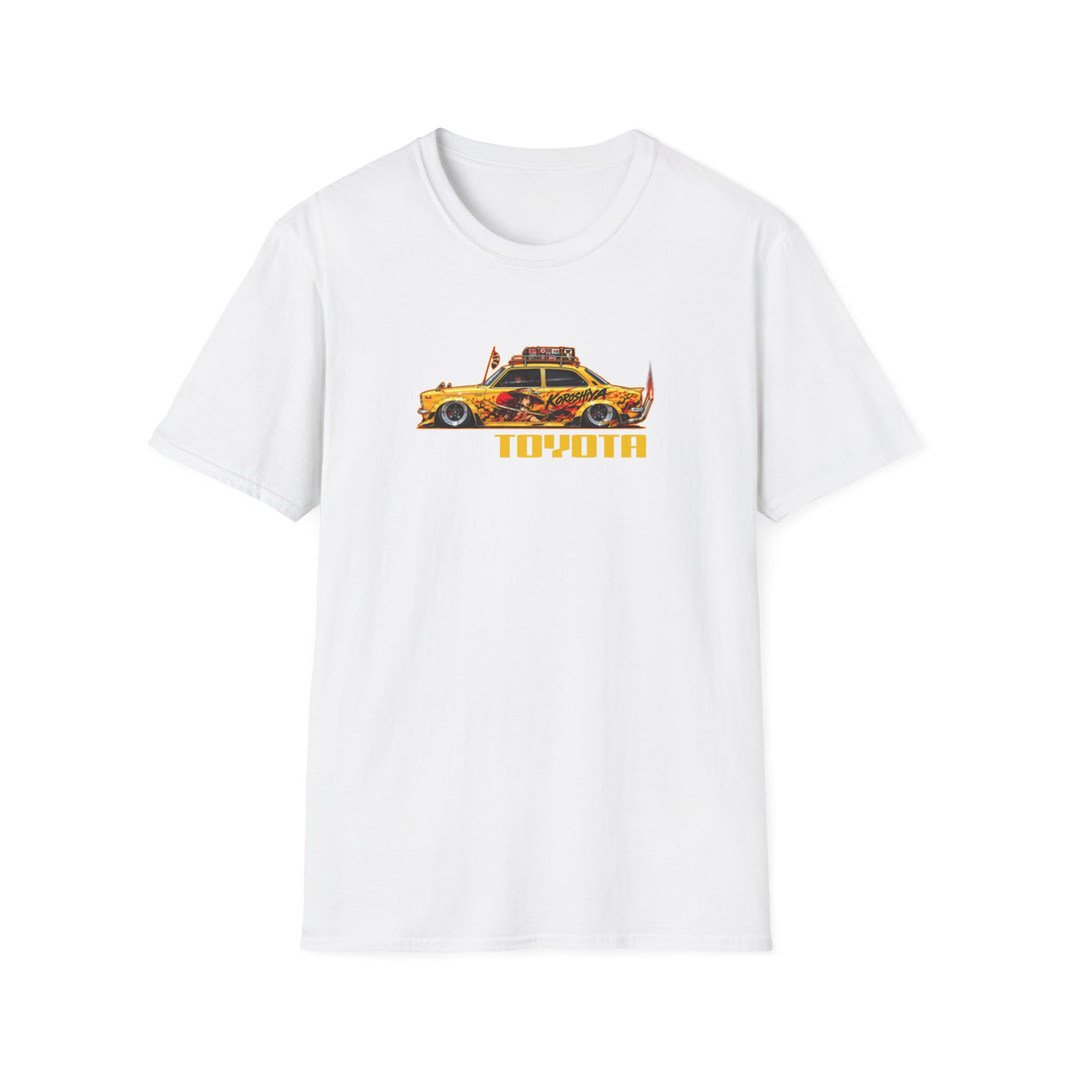 JDM TOYOTA COROLLA 1966 Collectible Fireball Art Collectible Fireball Art TeeShirt