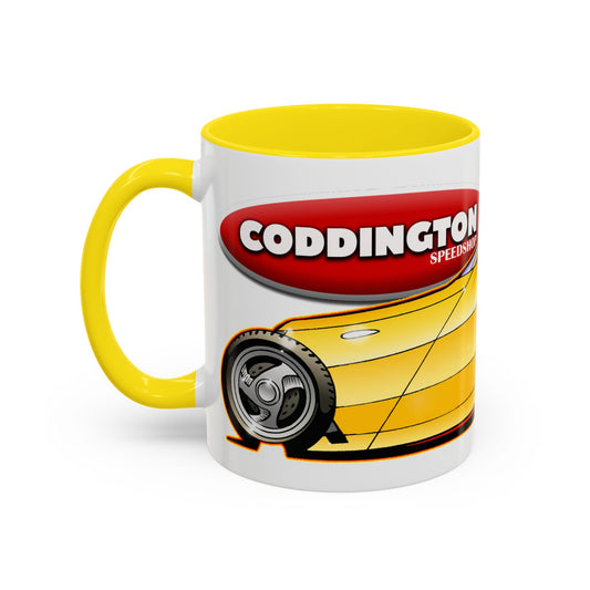 CODDINGTON SPEED SHOP ALUMA COUPE Hot Rod Collectible Art Coffee Mug - 2 Sizes