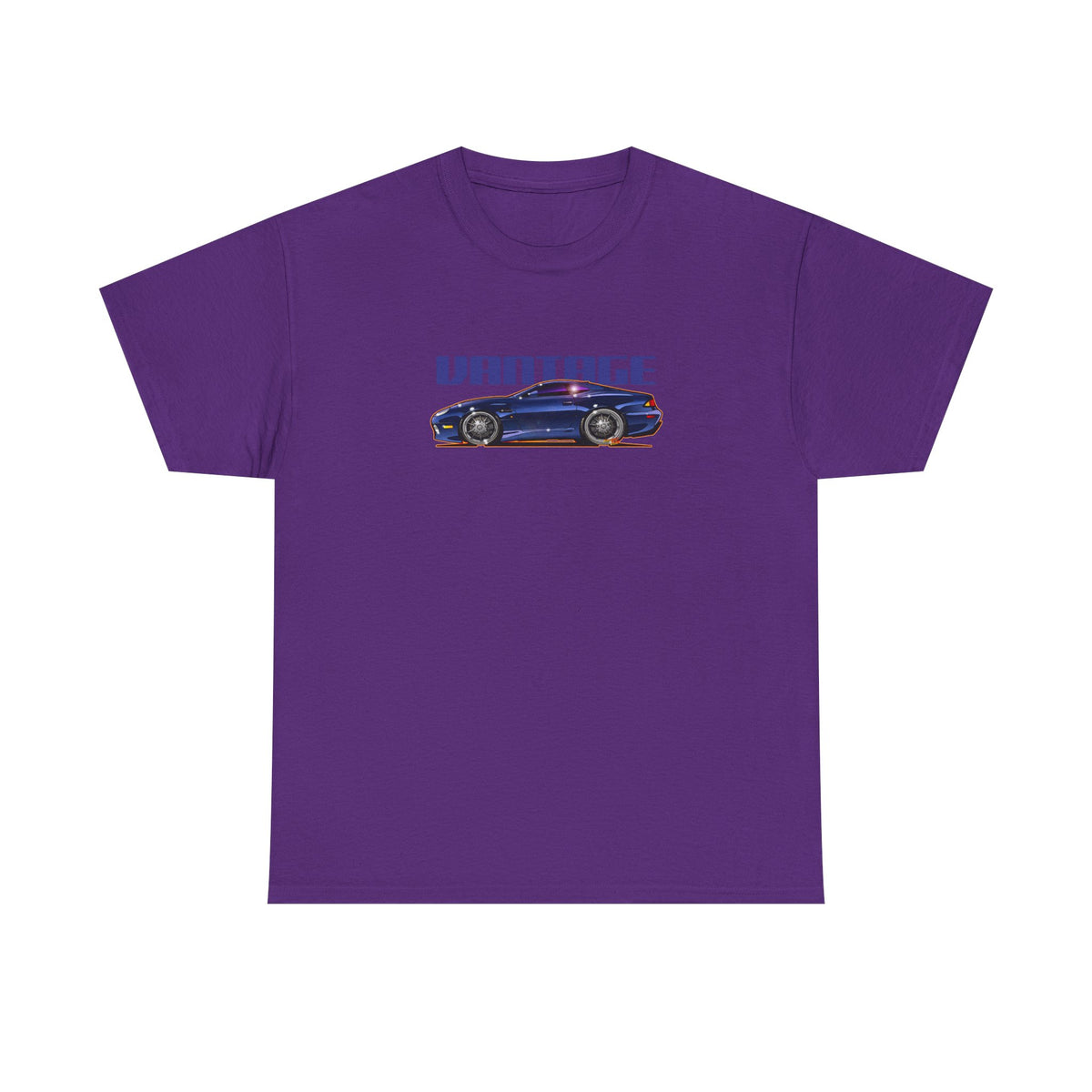ASTON MARTIN VANTAGE 2001 Fireball Art Tee Shirt - Multiple Colors