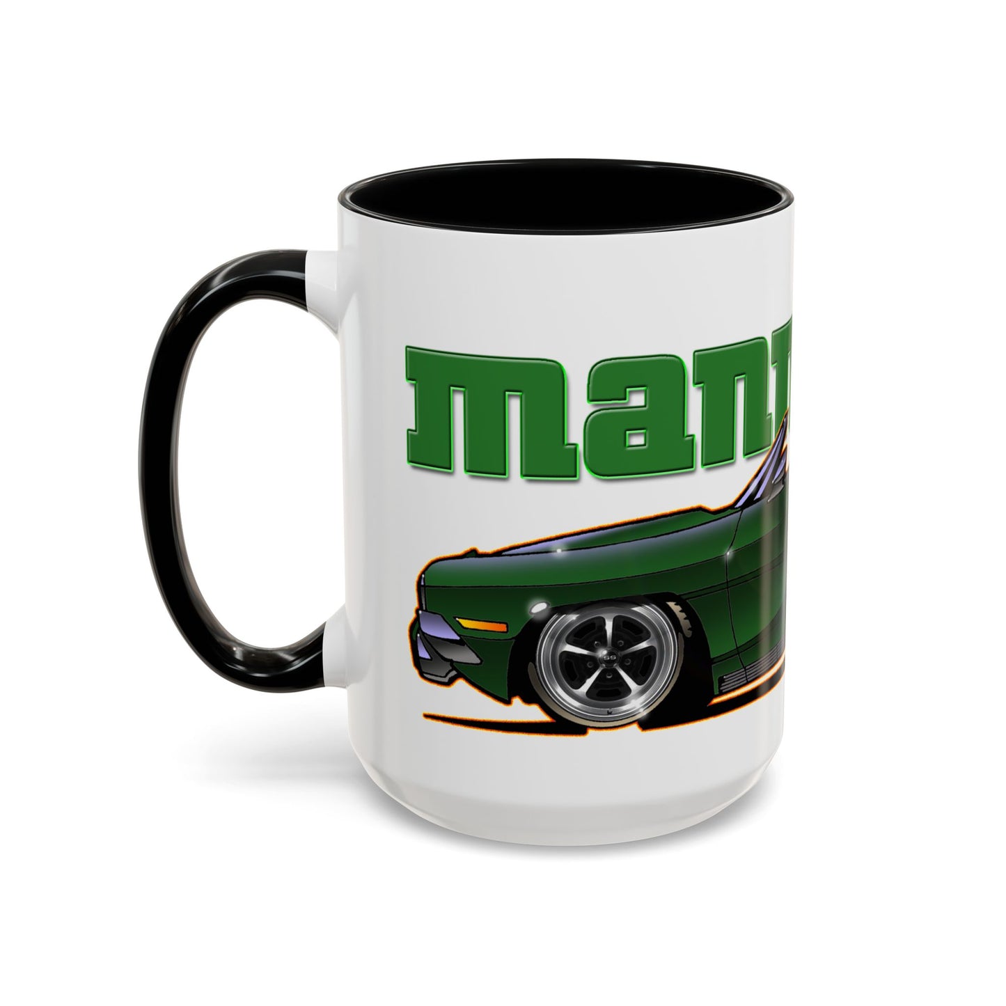 MANNIX PLYMOUTH BARRACUDA Collectible Fireball Art Coffee Mug - 2 Sizes
