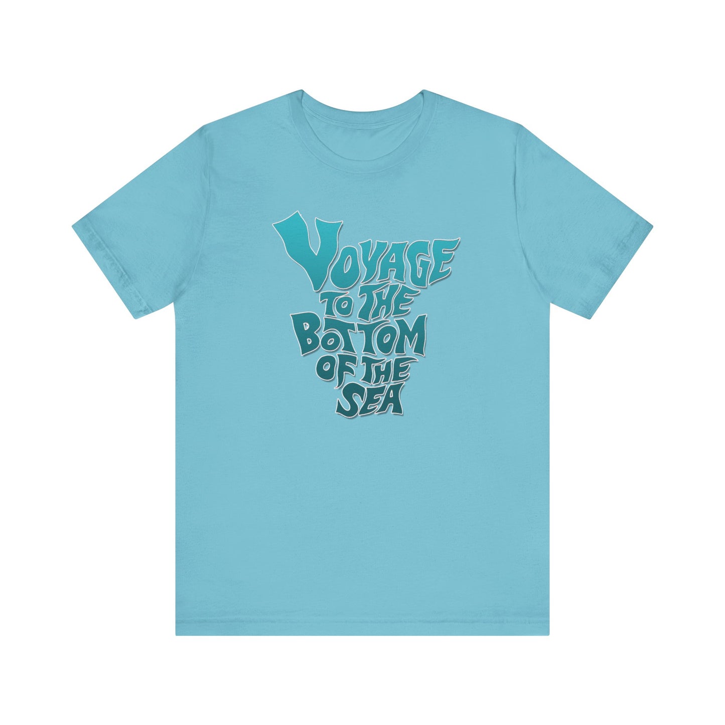 VOYAGE TO THE BOTTOM OF THE SEA Unisex Short Sleeve Tee 8 Colors