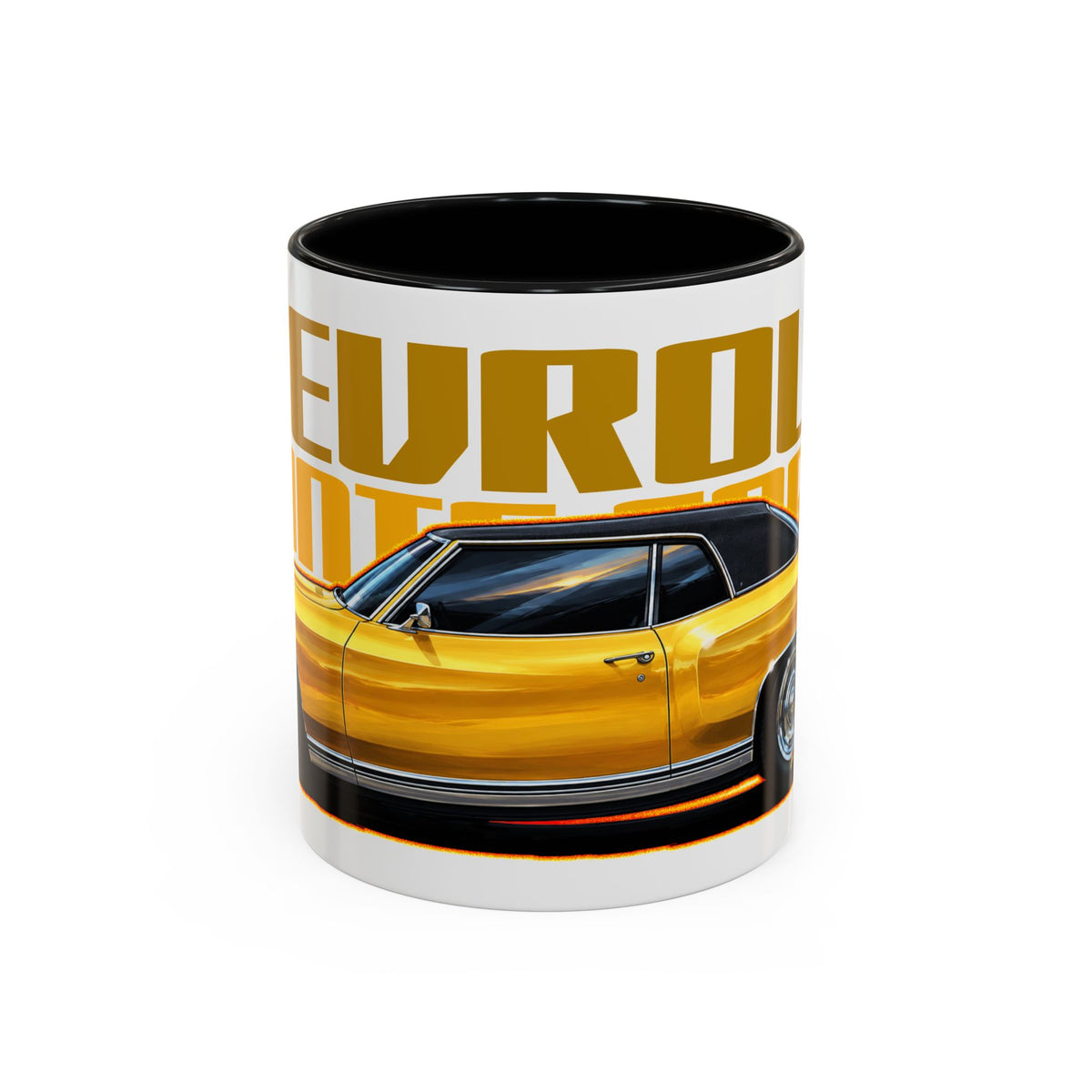 CHEVROLET MONTE CARLO 1972 Collectible Fireball Art Coffee Mug - 2 Sizes
