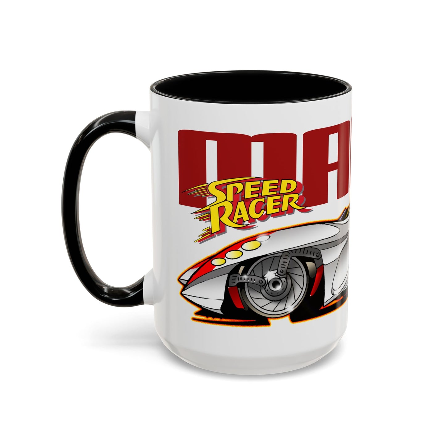 SPEED RACER MACH 6 Fireball Art Collectible Coffee Mug - 2 Sizes