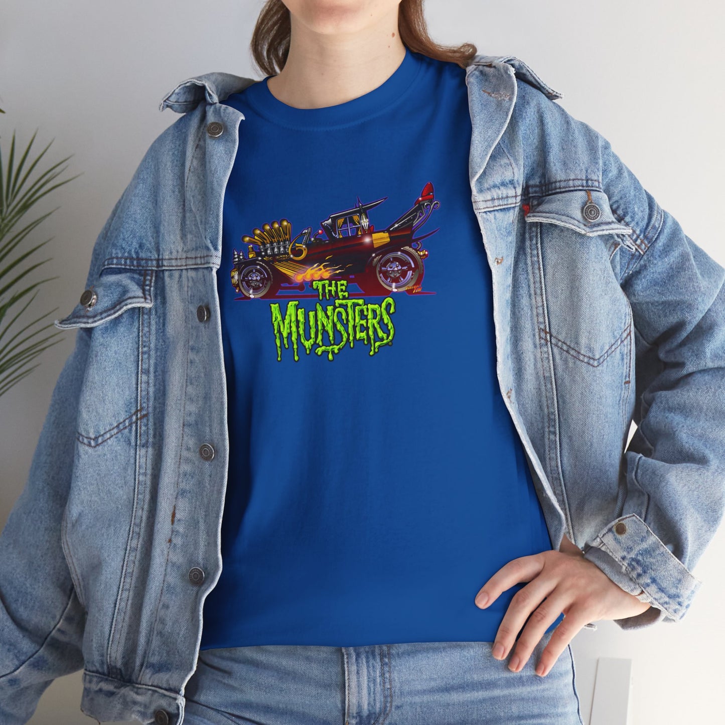 THE MUNSTERS TV Show Munster Koach Concept Art Cotton Tee Shirt 11 Colors