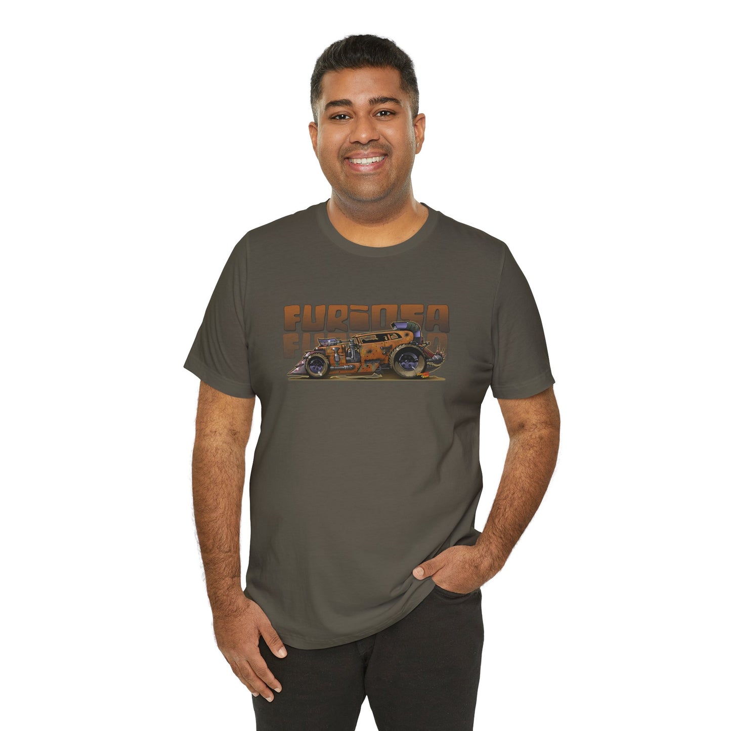 FURIOSA Mad Max Movie Hot Rod Short Sleeve Tee Shirt - 12 Colors