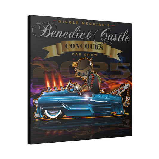 BENEDICT CASTLE CONCOURS 2025 Pedal Truck Canvas Art Print - 2 Sizes