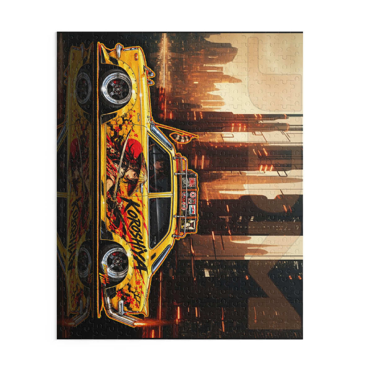 JDM 1966 TOYOTA COROLLA Jigsaw Puzzle — Retro Japanese Cars (120/252/500‑Piece)