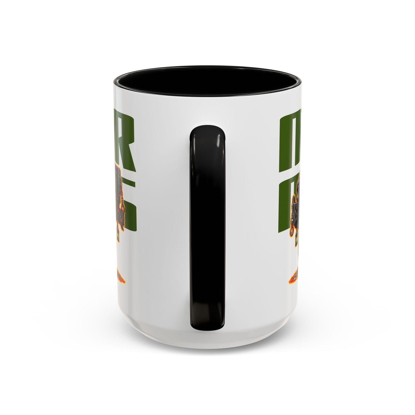 HALLOWEEN MONSTER MACHINES Frankenstein Collectible Fireball Art Coffee Mug - 2 Sizes