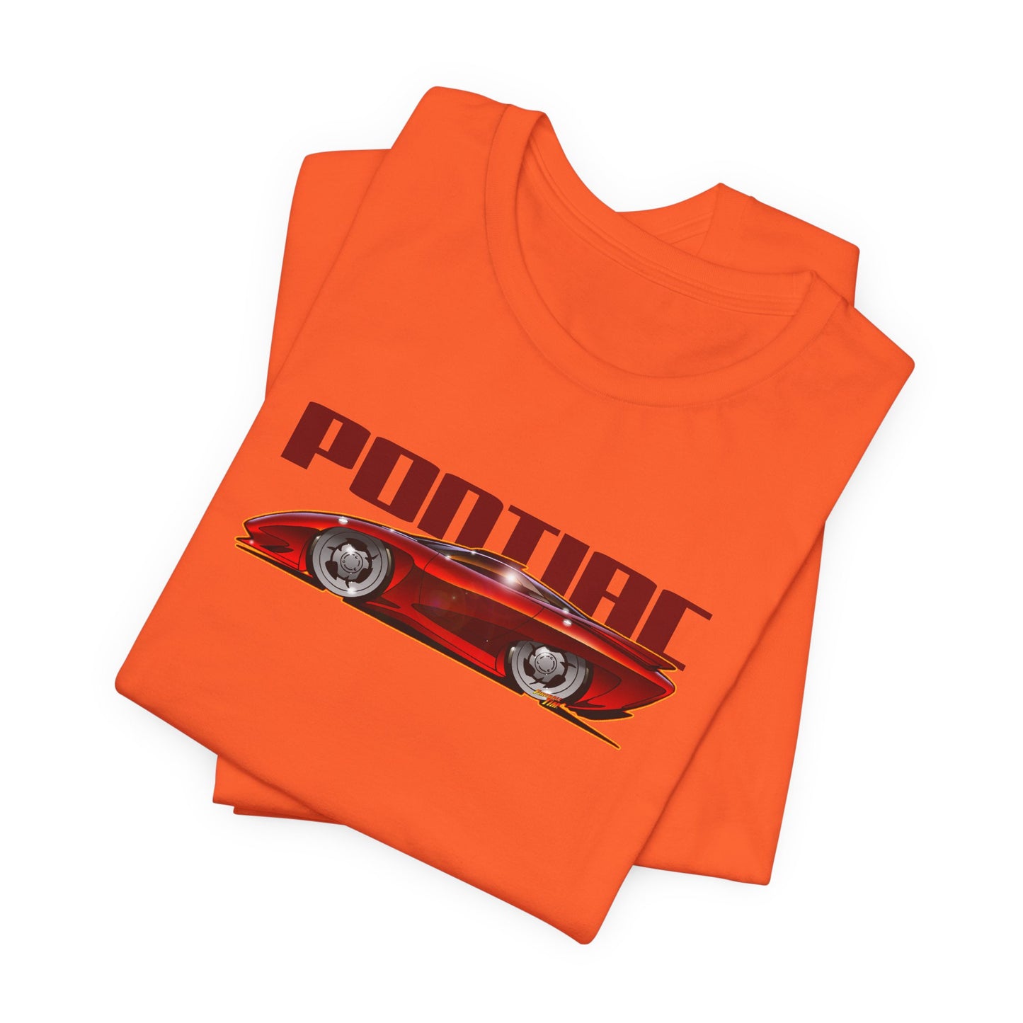 PONTIAC BANSHEE Concept Car Collectible Fireball Art Tee Shirt