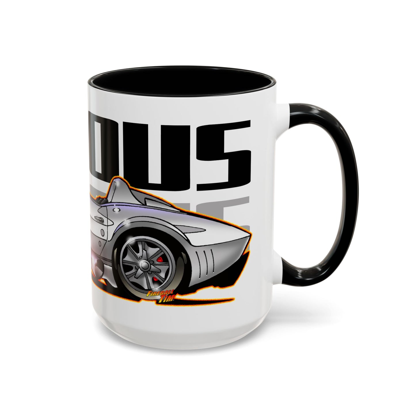 FAST AND FURIOUS Grand Sport Stingray Corvette Fireball Art Collectible Coffee Mug