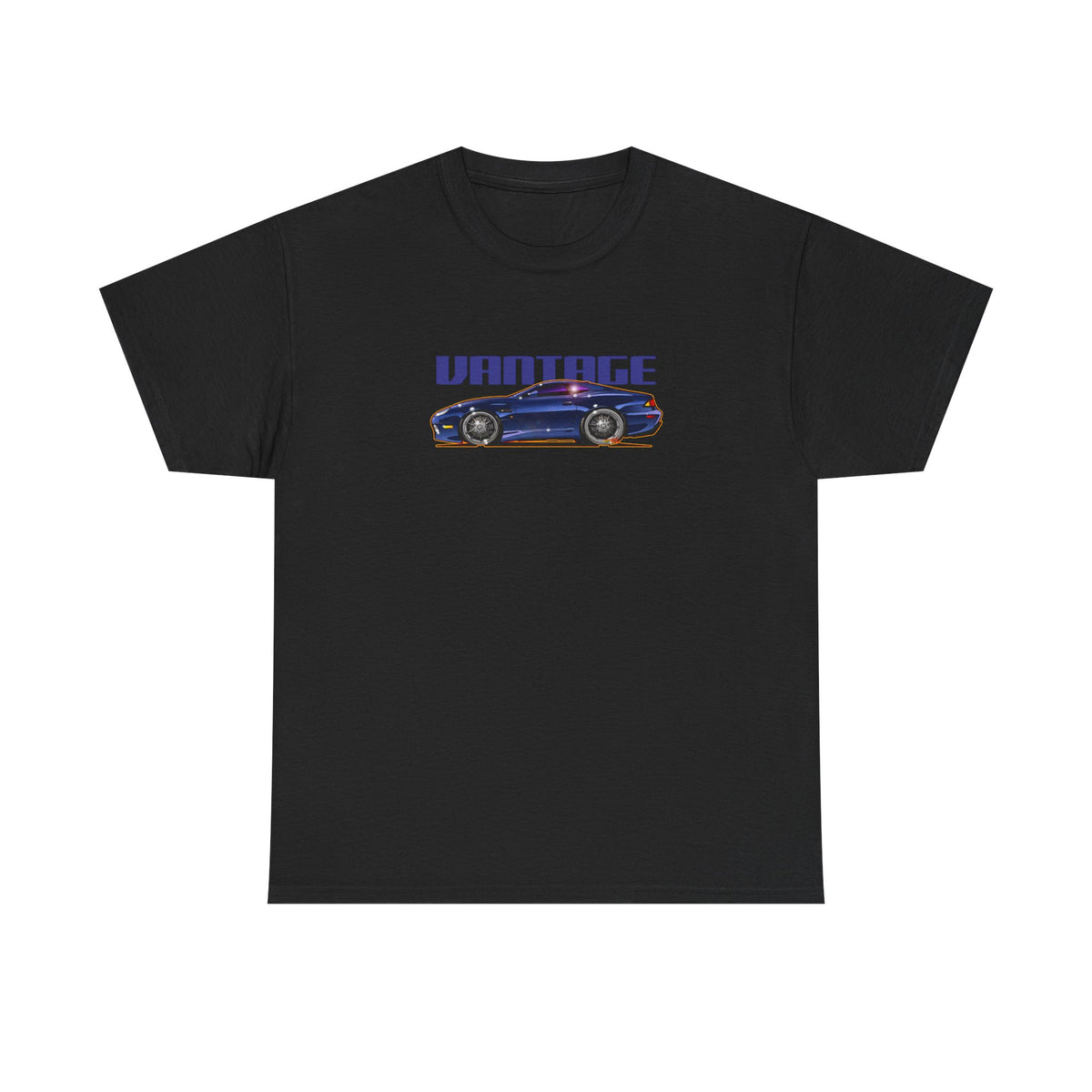 ASTON MARTIN VANTAGE 2001 Fireball Art Tee Shirt - Multiple Colors