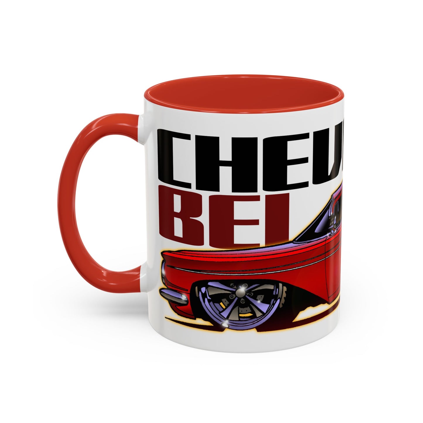 CHEVROLET BEL AIR 1960 Collectible Fireball Art Coffee Mug - 2 Sizes