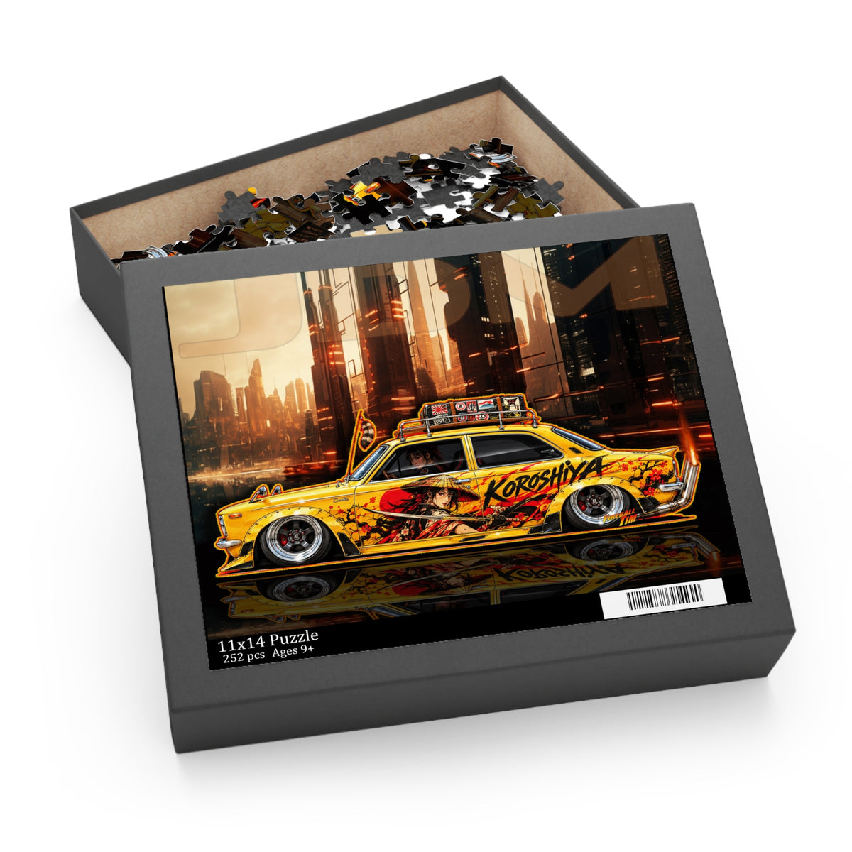 JDM 1966 TOYOTA COROLLA Jigsaw Puzzle — Retro Japanese Cars (120/252/500‑Piece)