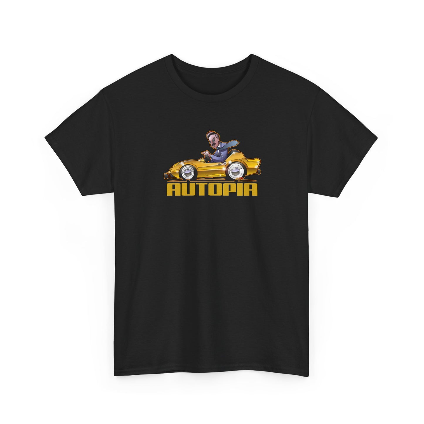 AUTOPIA CLASSIC Walt Disney Fireball Art Tee Shirt - Multiple Colors