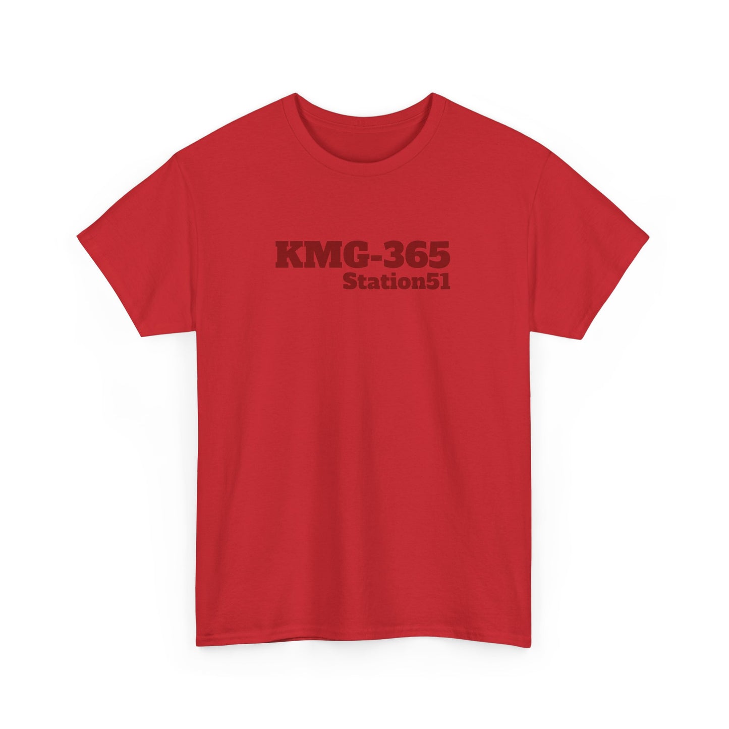 EMERGENCY TV Show Squad 51 KMG-365 Station51 Heavy Cotton Graphic Tee - 6 Colors