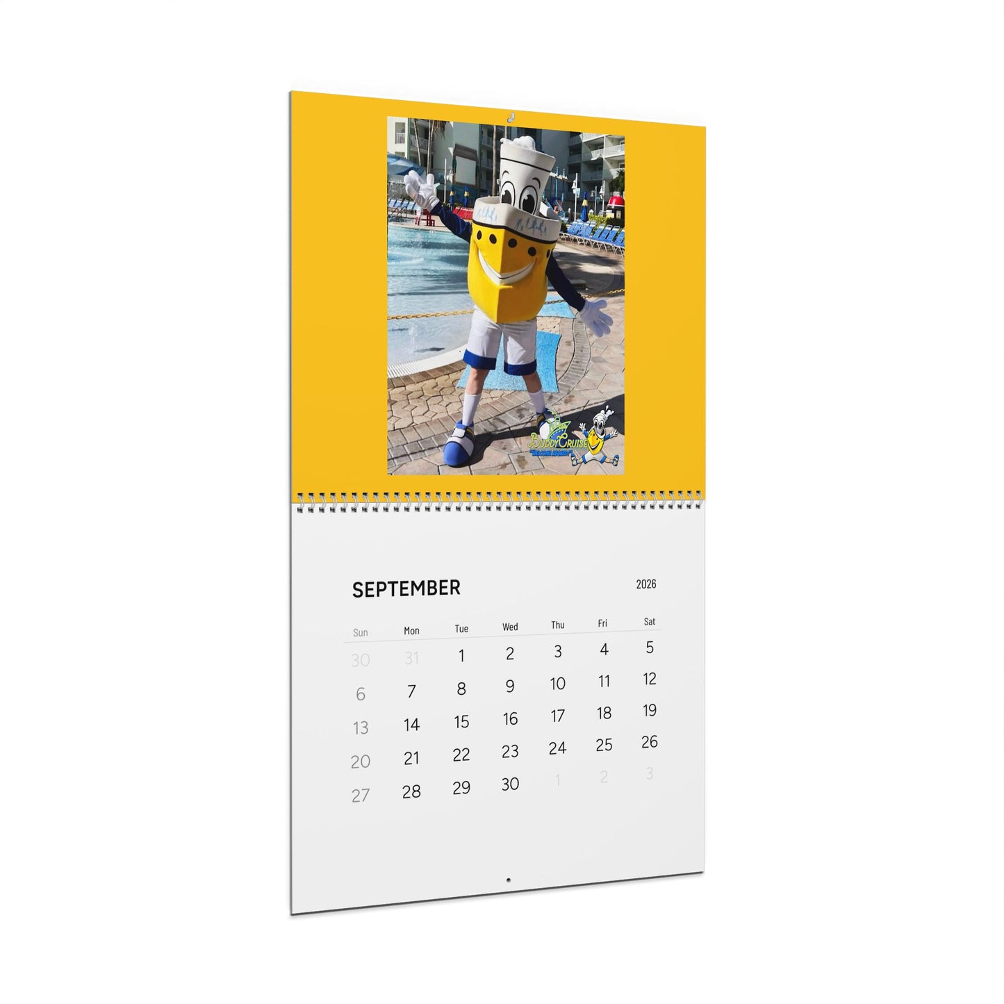 BUDDY CRUISE 2026 Calendar - 2 Sizes