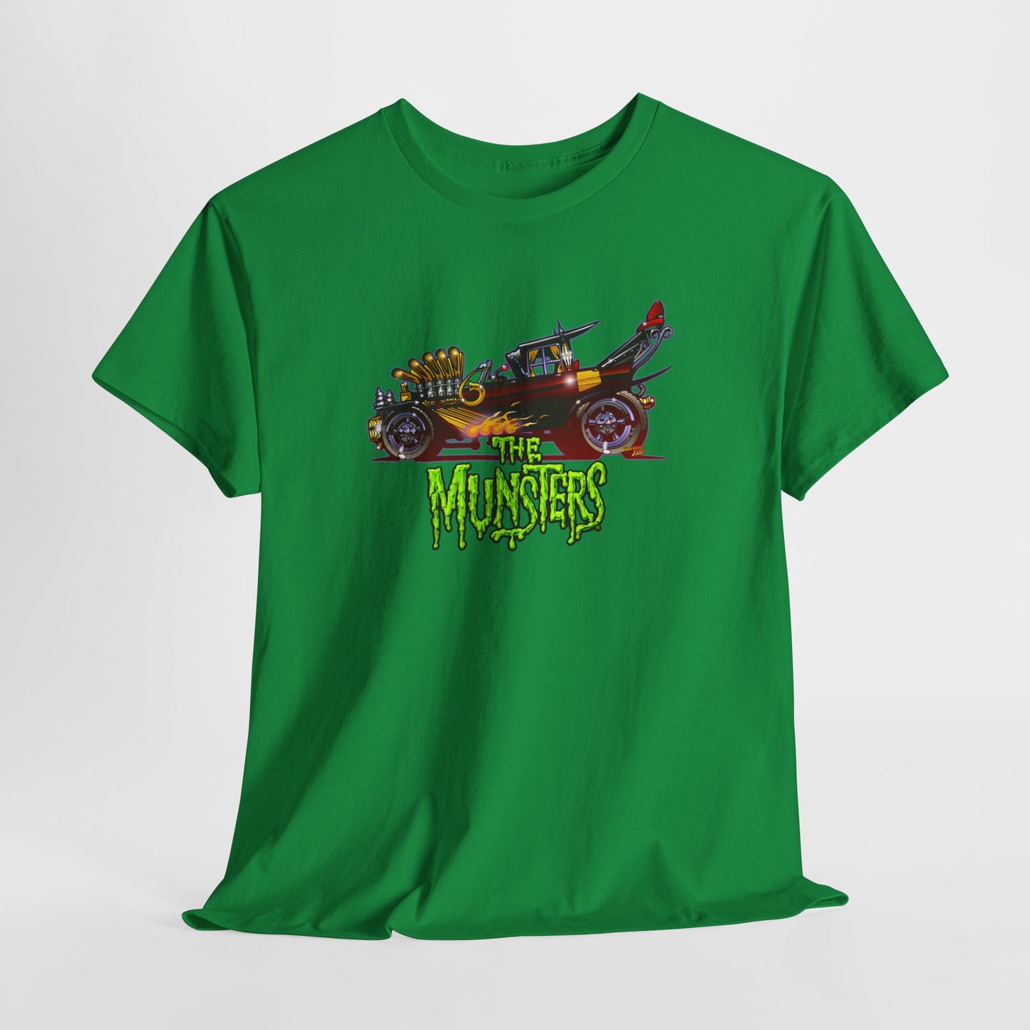 THE MUNSTERS TV Show Munster Koach Concept Art Cotton Tee Shirt 11 Colors