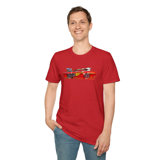 MONKEEMOBILE TV Car Concept Art  Softstyle T-Shirt Multiple Colors