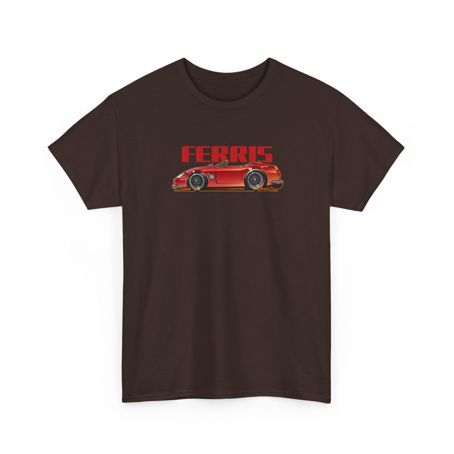 FERRIS BUELLERS DAY OFF 1985 FERRARI Modena Spyder California Tee Shirt - Multiple Sizes