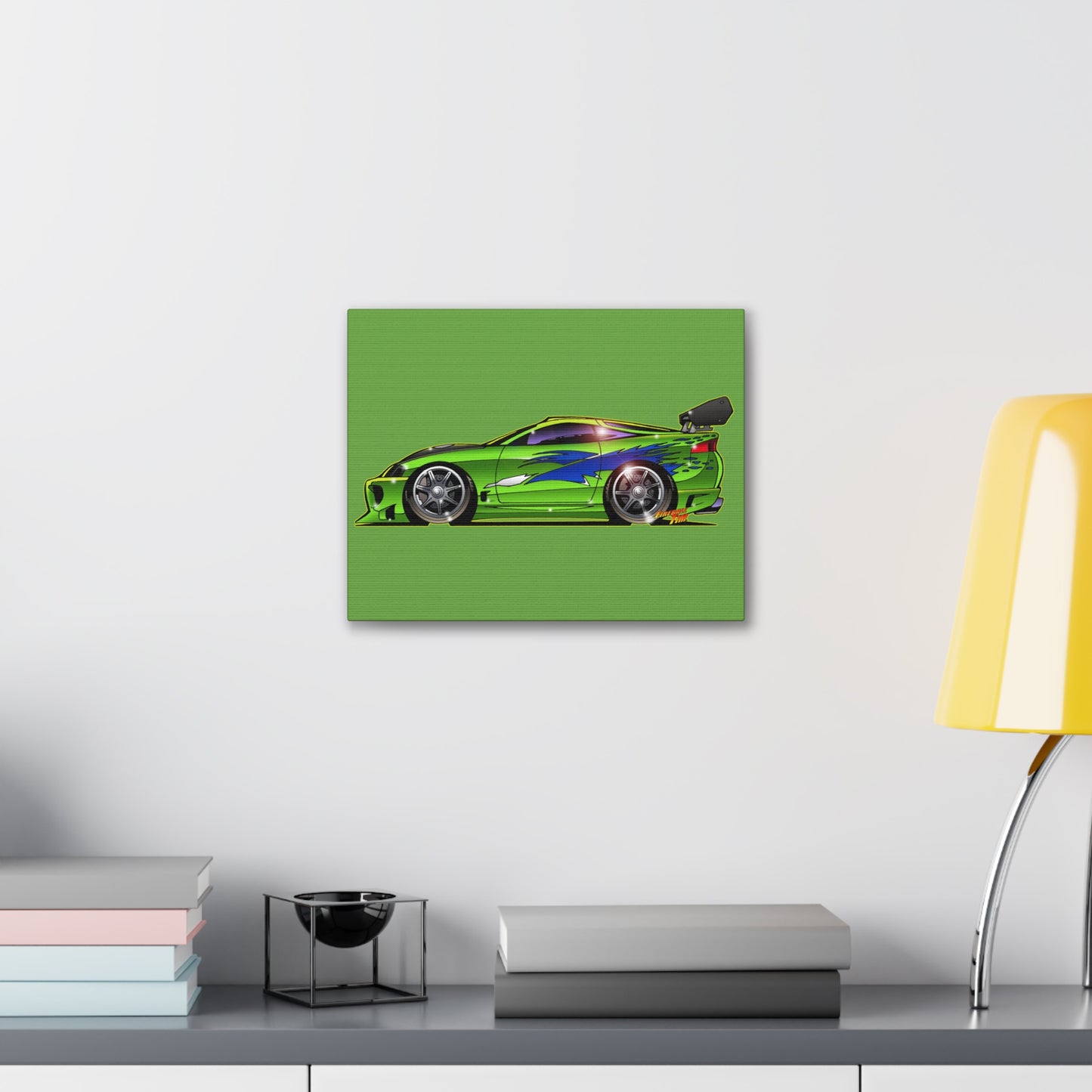 FAST AND FURIOUS MITSUBISHI Concept Art Canvas Gallery Art Print 11x14