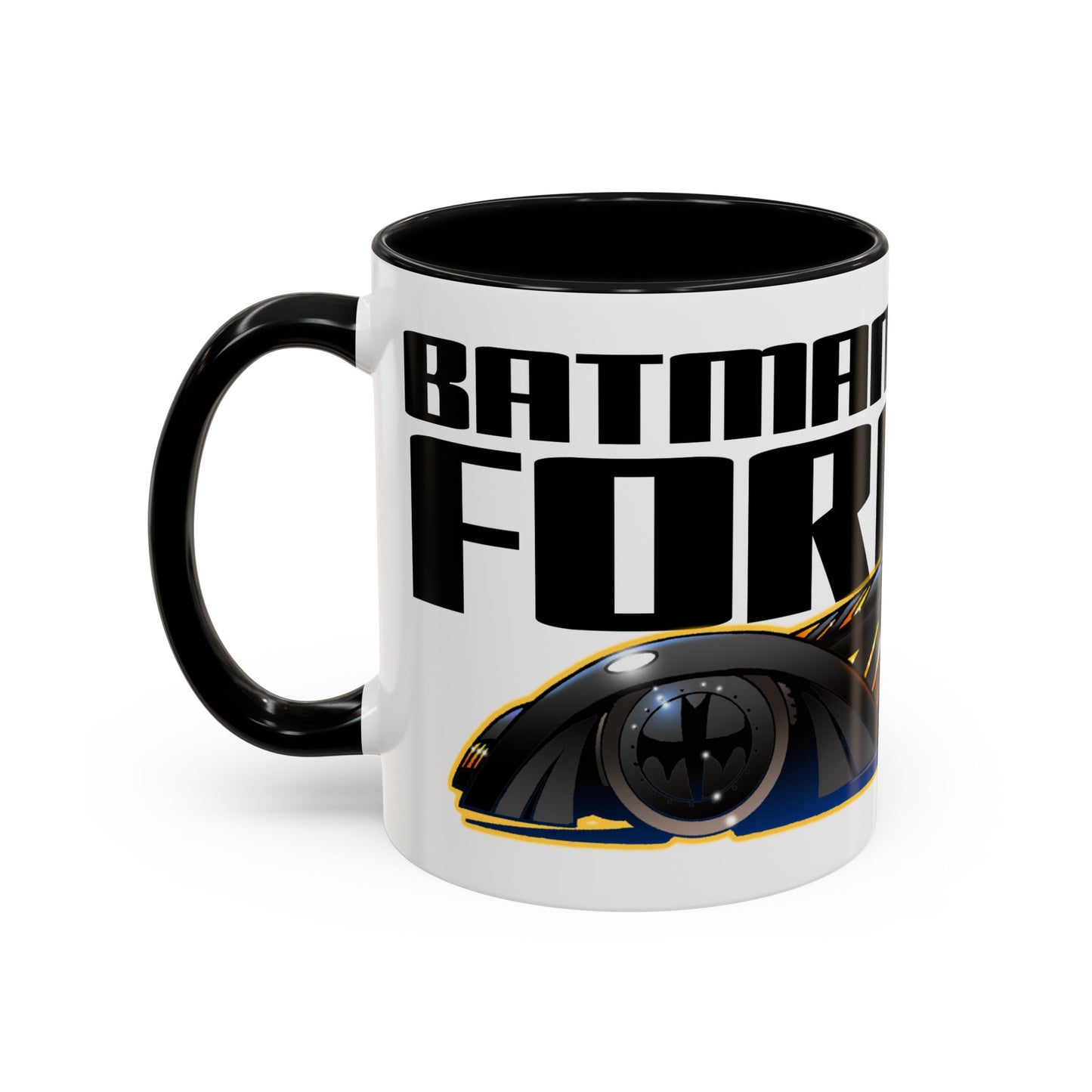 BATMAN FOREVER BATMOBILE Collectible Coffee Mug 2 Sizes