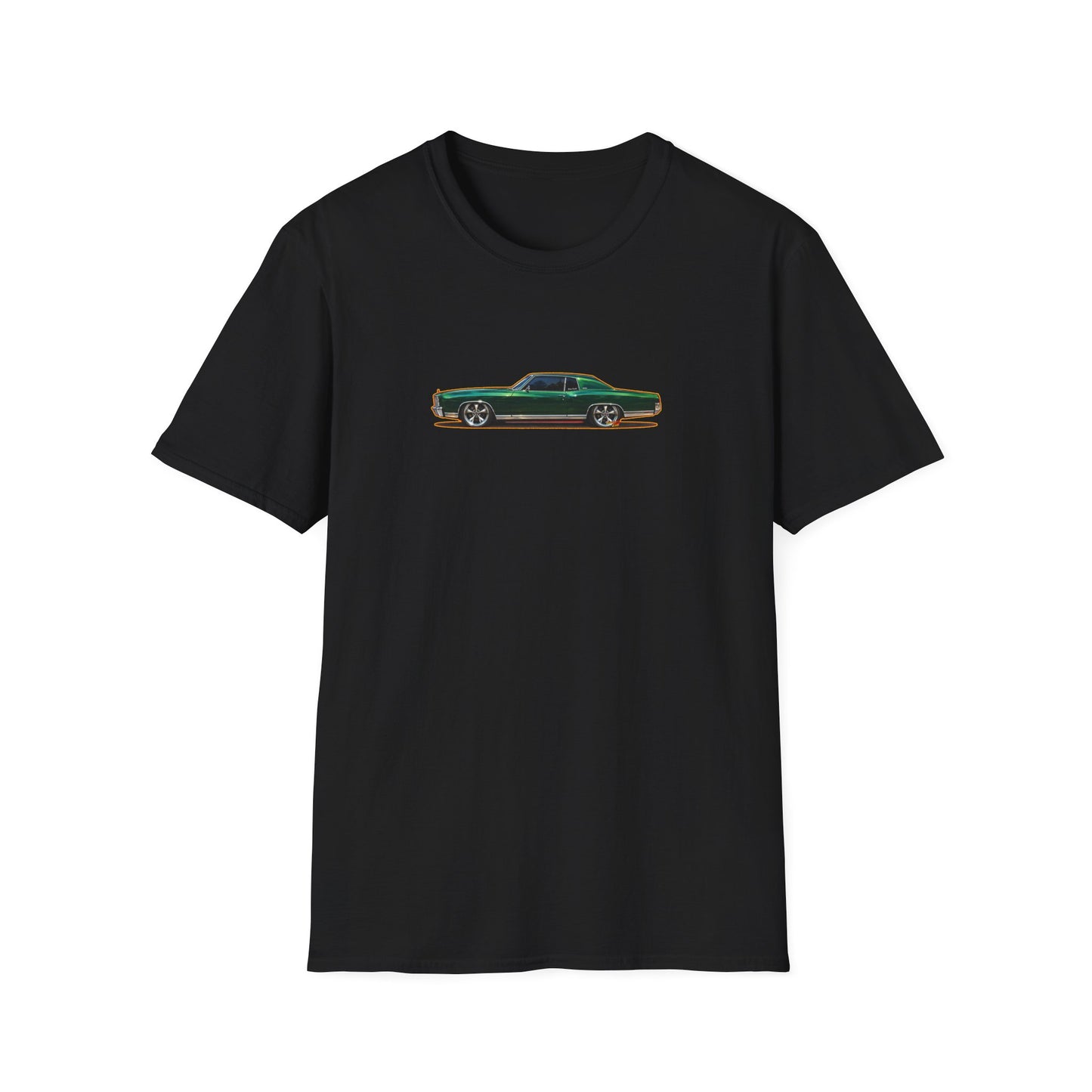 CHEVY MONTE CARLO 1971 Collectible Fireball Art Tee Shirt