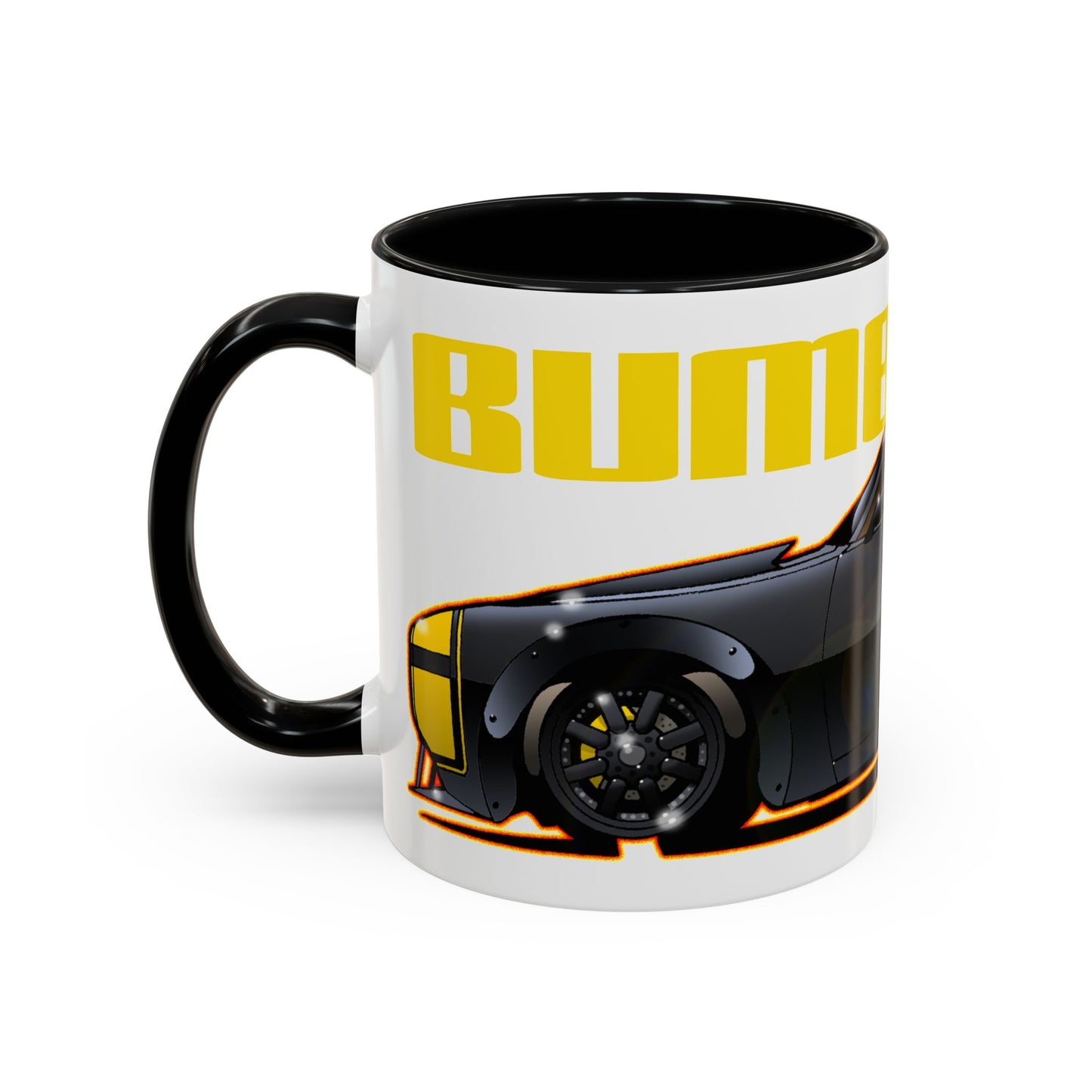 TRANSFORMERS BUMBLEBEE 1967 Camaro Fireball Art Collectible Coffee Mug - 2 Sizes