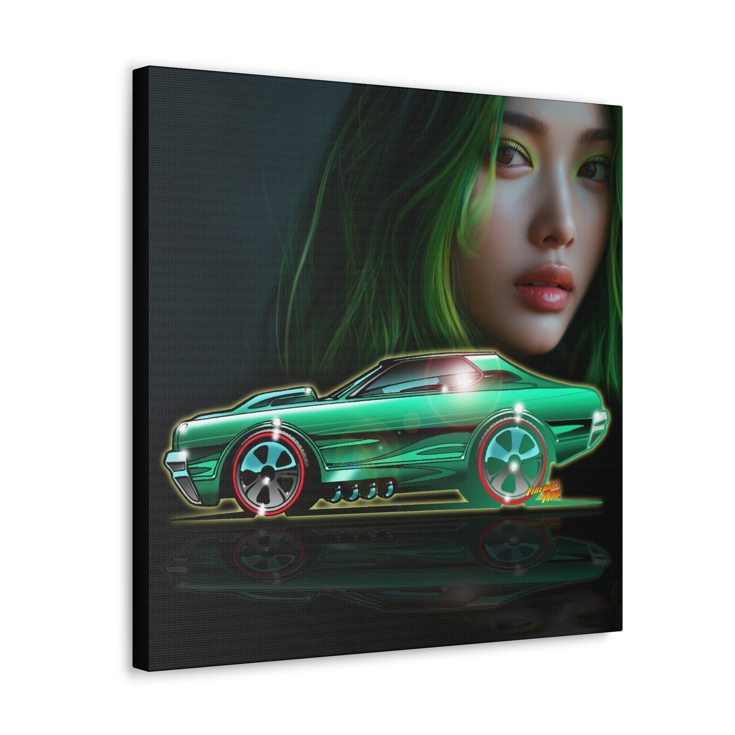 MERCURY COUGAR Classic Muscle Car Canvas Wall Art Print MASTERPRINT 3 Sizes