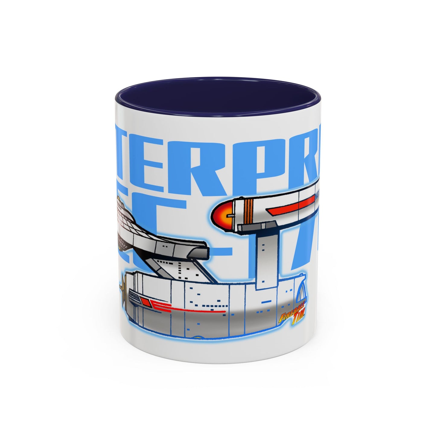 STAR TREK STARSHIP ENTERPRISE SPACESHIP Collectible Coffee Art Mug 2 Sizes