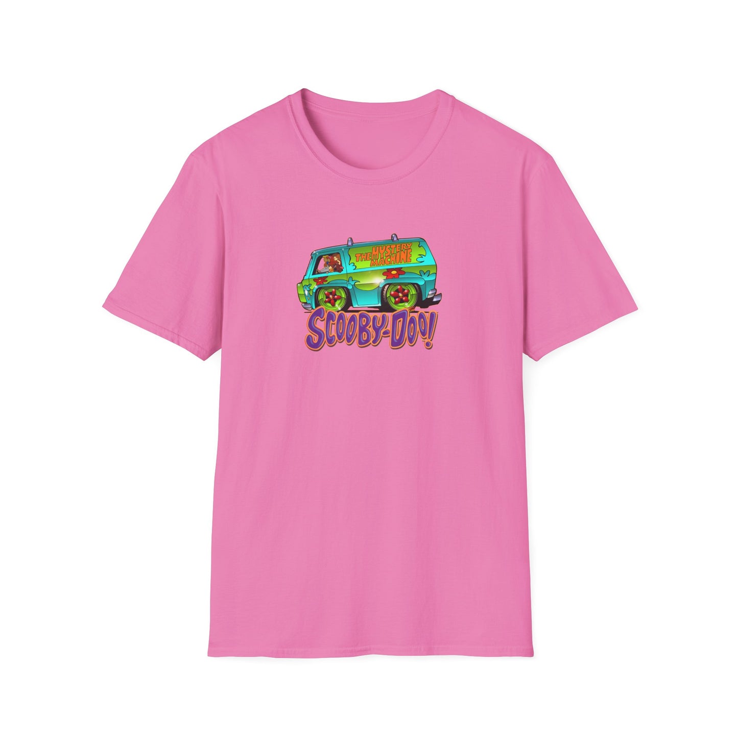 SCOOBY DOO MYSTERY MACHINE VAN Concept Art Softstyle T-Shirt 12 Colors