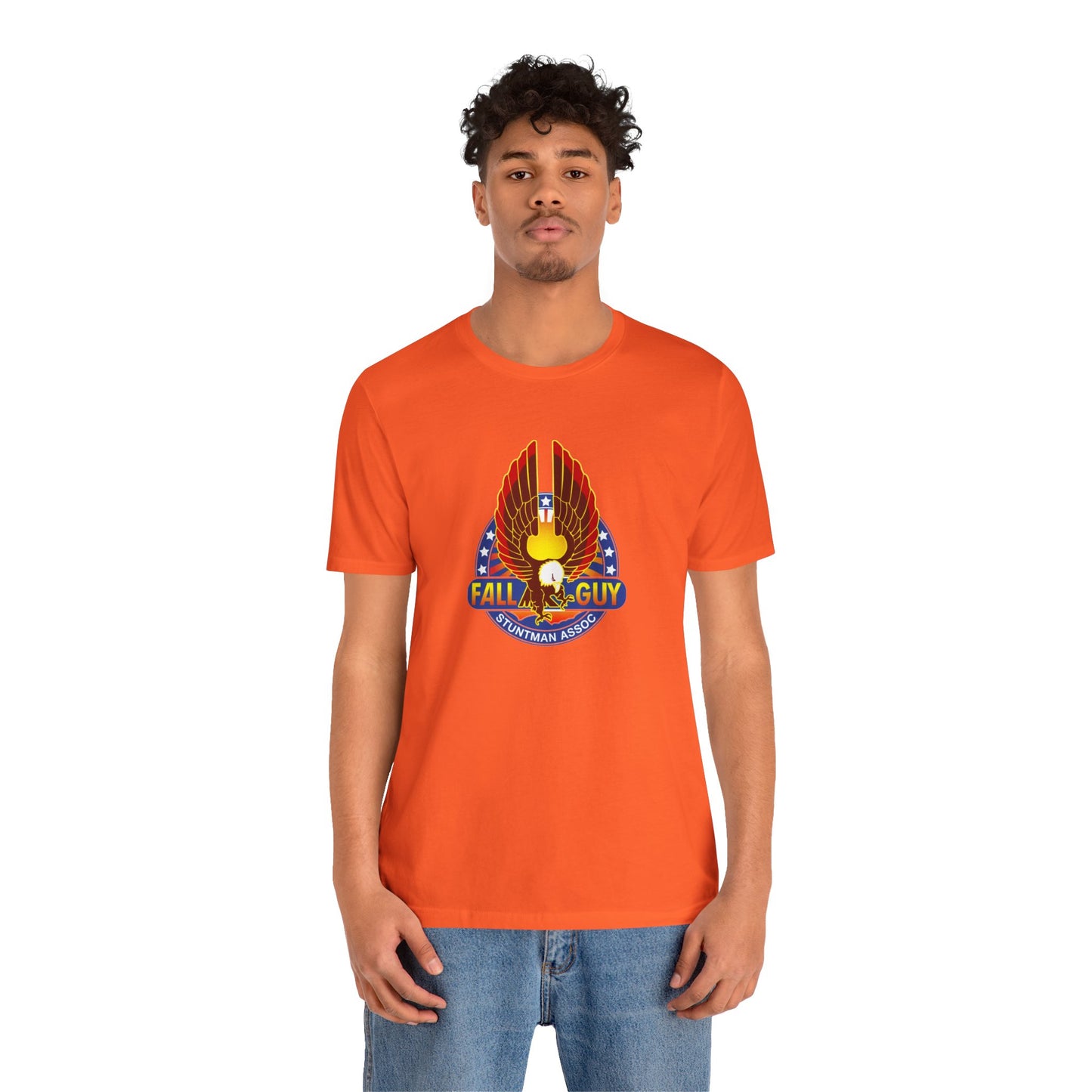 THE FALL GUY Stuntman Association Unisex Jersey Short Sleeve Tee - 12 Colors
